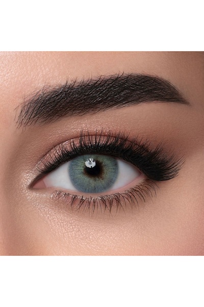 LensMe Sky Blue 6 Months Disposable Contact Lenses, Colored Contact Lenses, B...