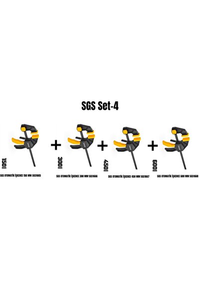 SGS Set-4 (OTOMATİK İŞKENCE 150 MM+300 MM+450 MM+600 MM)