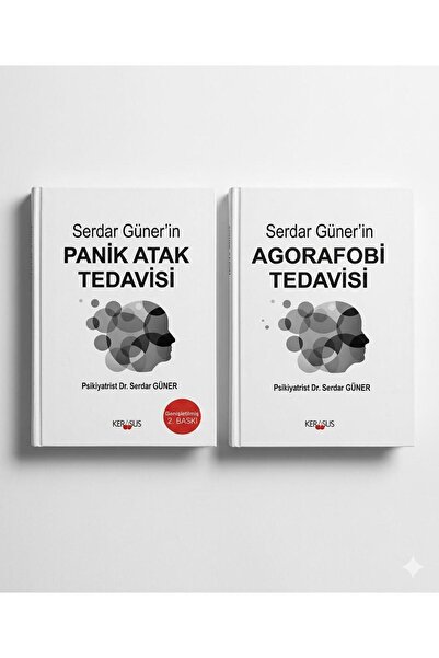 Kerasus Yayınları SERDAR GÜNERİN PANİK ATAK TEDAVİSİ GENİŞLETİLMİŞ 2. BASKI +...