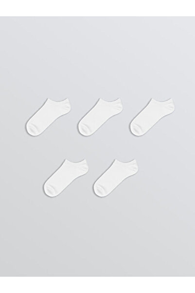 LC Waikiki Rmz Gi̇yi̇m Farkiyla Men's Sneaker Socks 5-Pack