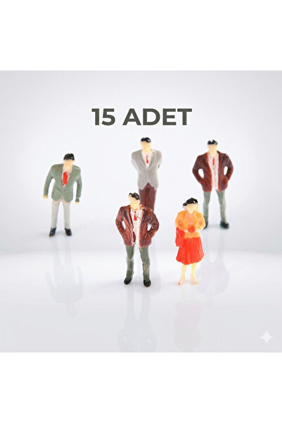 sfs elektrik figür insan 1/50 müze ve teraryum için 15 adet ayakta 3,5cm insa...