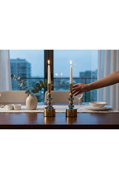 METALAY 2 Lİ MUMLUK-ŞAMDAN