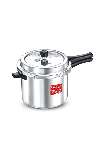 Prestige Popular Plus Svachh Virgin Aluminium Spillage Control Outer Lid Pres...