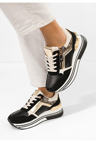 B T Shoes Sneakerși dama Josephyne negri