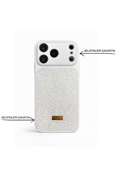 Iphone 15 Pro Max Gemstone Conversion Case 17 Pro Max Flip Case with Magsafe