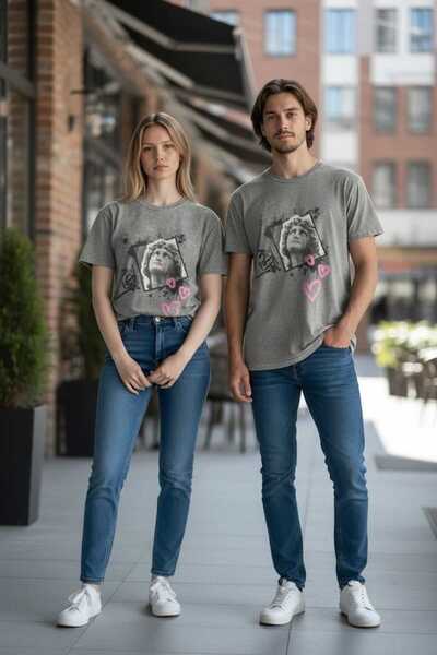 ANATOLIATEKSTILE Ένα vintage πλυμένο oversize μπλουζάκι unisex – Street Style...