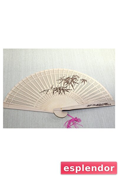 esplendor Dekoratif Ahşap Duvar Yelpazesi