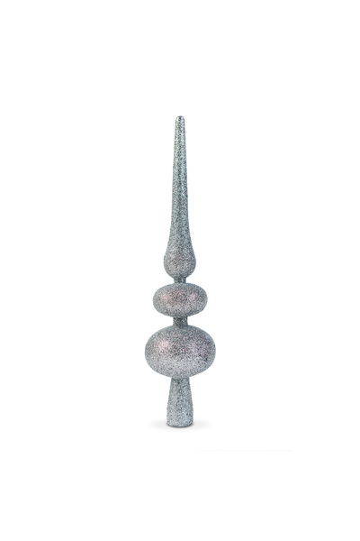 FAMİLY Varf brad Craciun, argintiu glitter, 30x7 cm