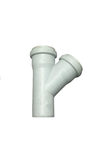 PİMAŞ TEK ÇATAL 45 KALDE 110-50 MM ATIK SU BORUSU 4 ADET