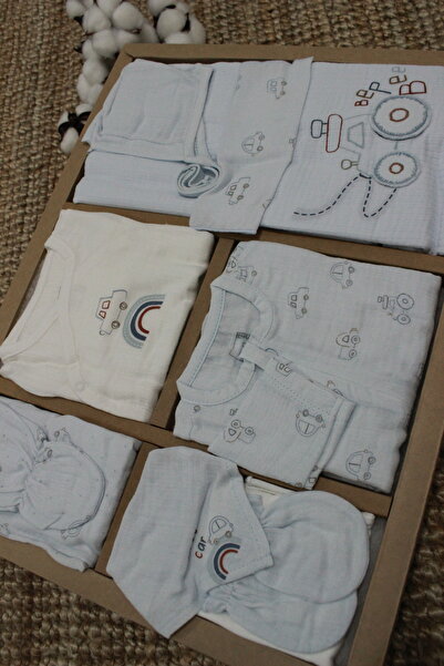 Caramell باربوسا مسلين فريست كار سايز سمر للرضع ذكور 10 قطع إصدار المستشفى - ...