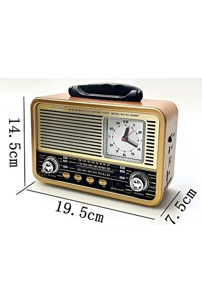 NNS NS-8898BT Wireless Rechargeable FM Classic Radio