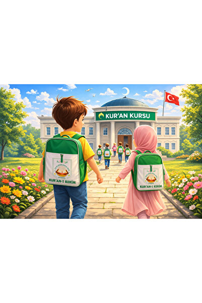 Seda Yayınları Çocuklar İçin Kur’an-ı Kerim 30 Cüz Hatim Seti Renkli Kuran Ke...