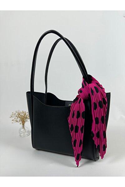 MegssStore Patterned Pleated Scarf Bandana