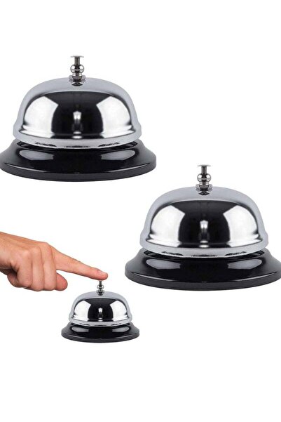 Arabest Ring Desk Call Bell,with Metal Anti-Rust Construction, Durable, for H...