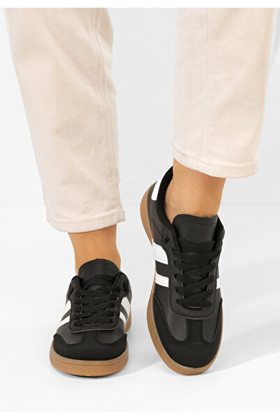 B T Shoes Sneakerși dama Azurea negri