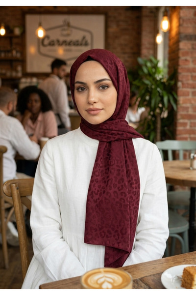 Butik Aerobin pamuk jakar şal