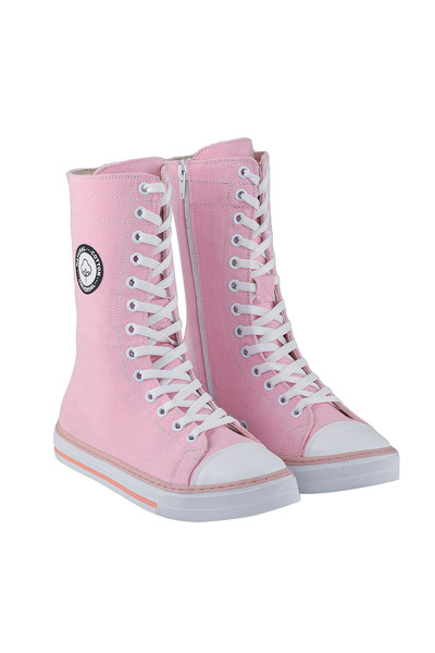 Cotto Shoes Ružičaste Lan ženske čizme