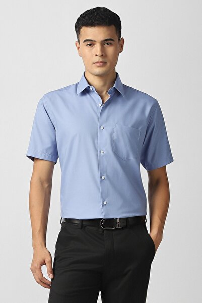VAN HEUSEN Men Regular Fit Short Sleeve Shirt