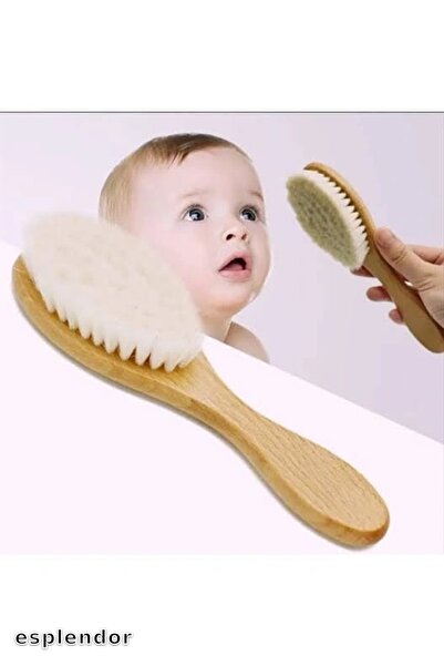 esplendor Goat Hair Organic Baby Bath Comb