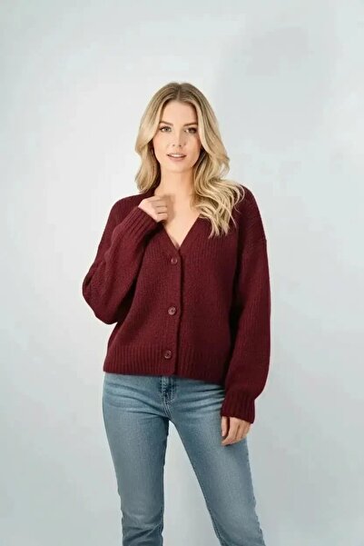 Hersley New Season Women's Buttoned Knitwear
