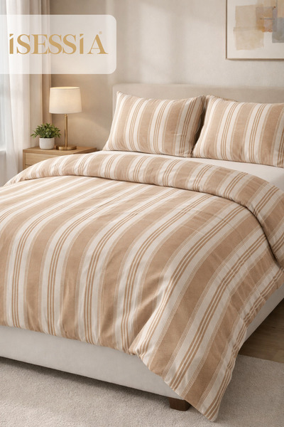 Isessia Luma pentru două persoane cearșaf cu elastic în lenjerie de pat