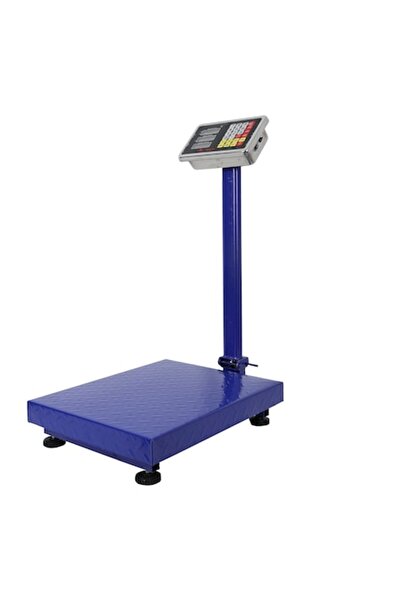 drk Cântar comercial cu braț pliabil DRK, 300 kg, afișaj LED