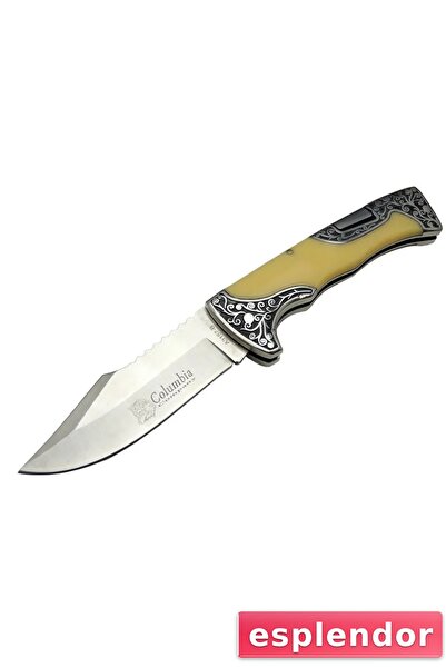 esplendor Eco Lounge Columbia A3157C / Kamp Çakı 23 cm - İşlemeli Saplı