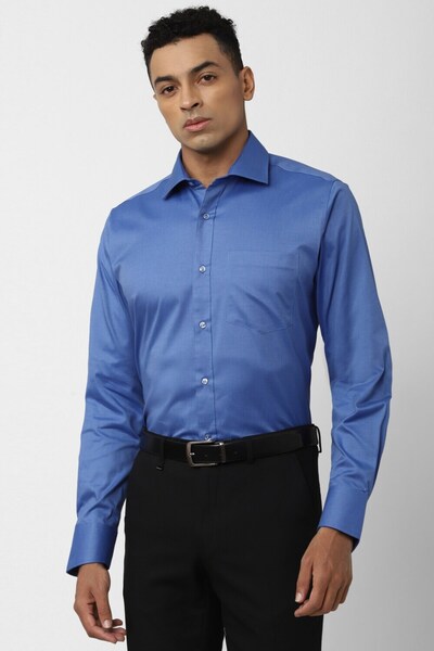 VAN HEUSEN Men Regular Fit Long Sleeve Shirt