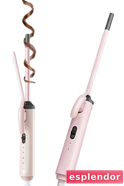 esplendor Afro Wave Curly Thin Hair Curling Iron 10mm Hair Styler