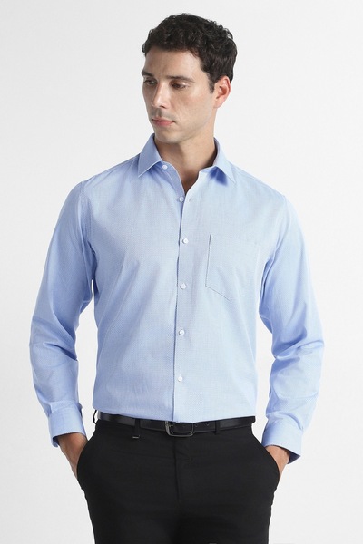 VAN HEUSEN Men Classic Fit Long Sleeve Shirt
