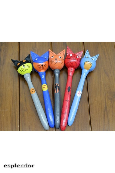 esplendor طقم ماركاس خشبي مكون من 5 قطع موديل 2