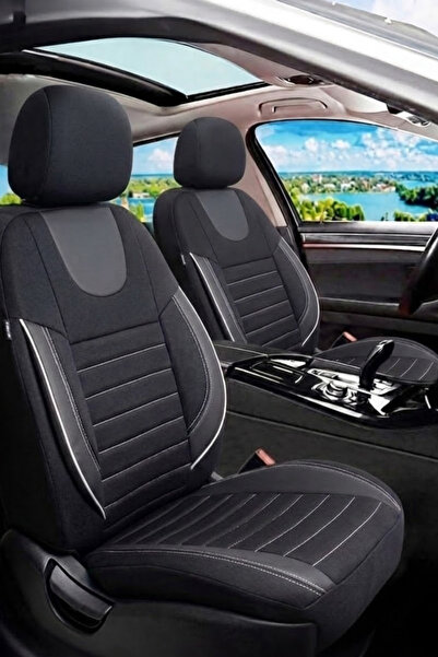 SM OTO KILIF Nemrut Series Lacoste Fabric Universal Car Seat Cover Full Set