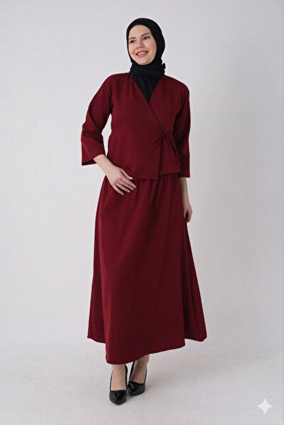 AWOONN Γυναικείο Σετ Τεσεττούρ με Φούστα