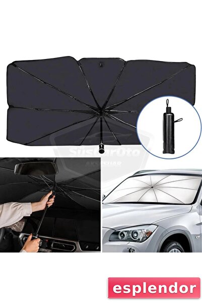 esplendor مظلة سيارات متوافقة مع رينو سيمبول، داسيا سانديرو، أوبل كورسا، فورد...