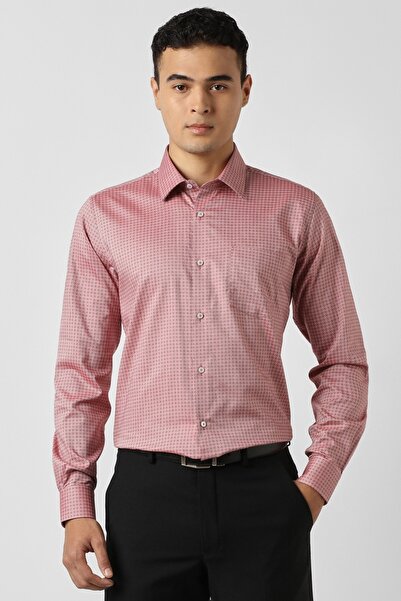 VAN HEUSEN قميص رجالي بأكمام طويلة وقصة ضيقة