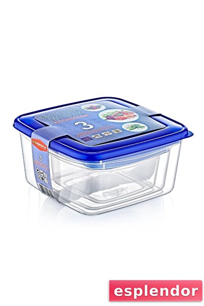 esplendor Set of 3 Square Storage Containers