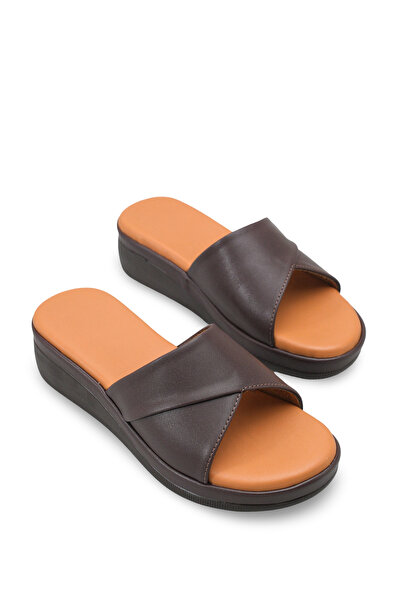 Solo Bag Women's Brown Orthopedic Soft Sole Pack of Anatomical Comfortable Da...