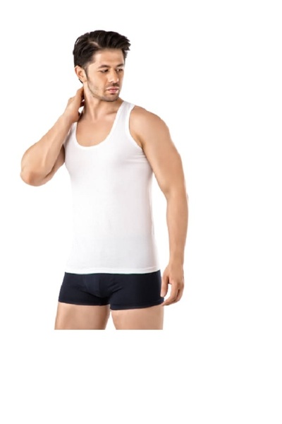 Fidan SET 6 BUC MAIOU BARBAT, , BUMBAC/POLIESTER , ALB