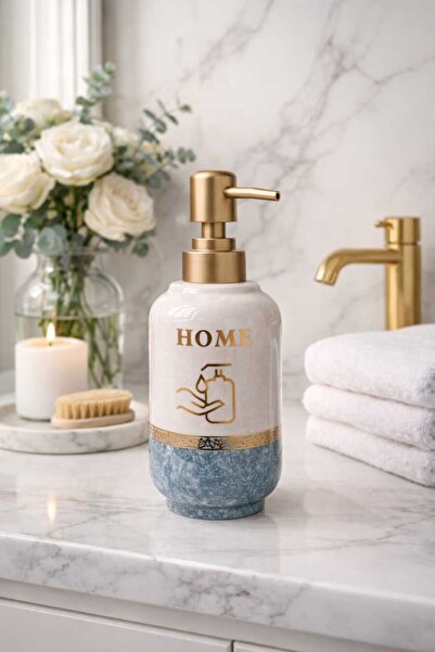 AKG TİC 1 Ultra-Luxury Stylish Porcelain Liquid Soap Dispenser