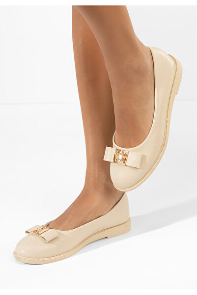 B T Shoes Γυναικείες μπαλαρίνες Sidiona μπεζ