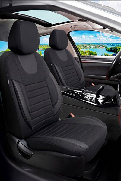 SM OTO KILIF Nemrut Series Lacoste Fabric Universal Car Seat Cover Full Set