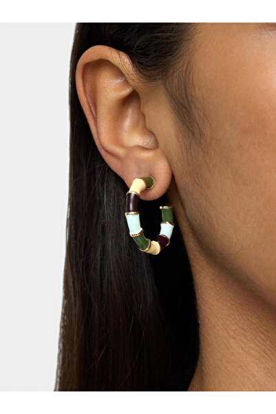 PARFOIS Mineli Halka Küpe