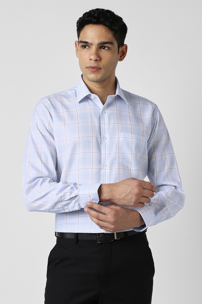 VAN HEUSEN Men Regular Fit Long Sleeve Shirt