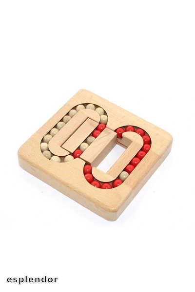 esplendor لعبة مكعب روبيك التعليمية الخشبية