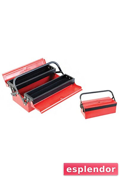 esplendor Compact Metal Tool Bag Pieces 42cm Length 3cm Leather Pieces