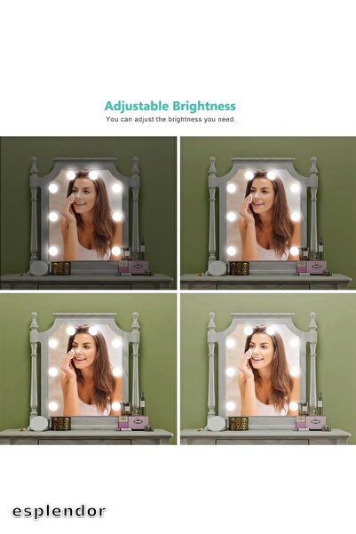 esplendor Makeup Mirror Lighting Kit