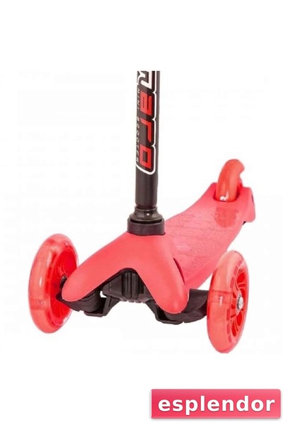 esplendor Twist Lighted Scooter Red