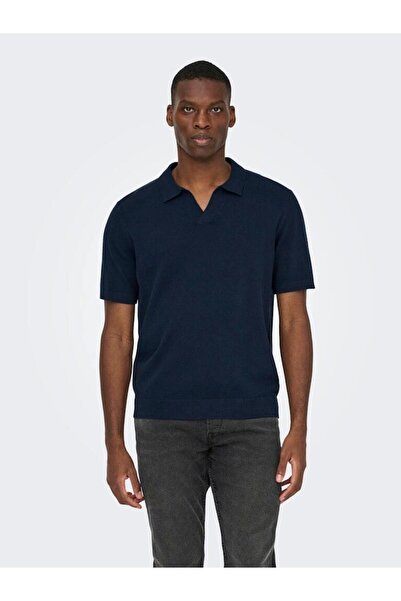 Only & Sons Men's Onsthy Life Reg Ss Resort Knit Os22036550-4900377