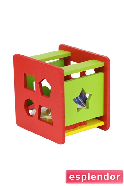 esplendor مكعب بولتاك الخشبي التعليمي ONY-411 - لعبة أونيل