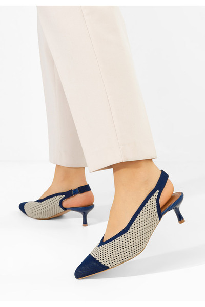 B T Shoes Pantofi slingback Jimenia navy